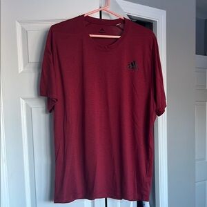 Adidas Men's Red T-Shirt